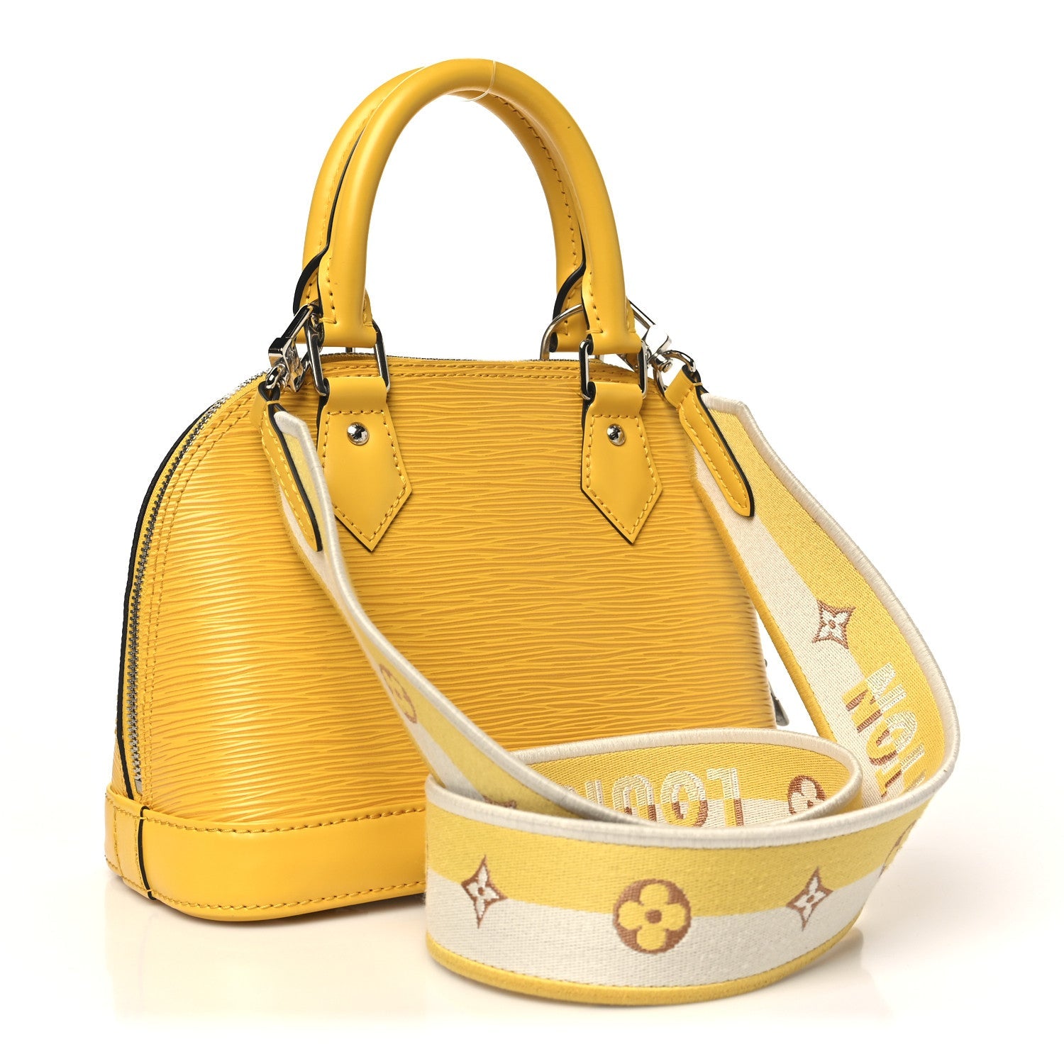 Louis Vuitton Epi Jacquard Alma BB Sunflower