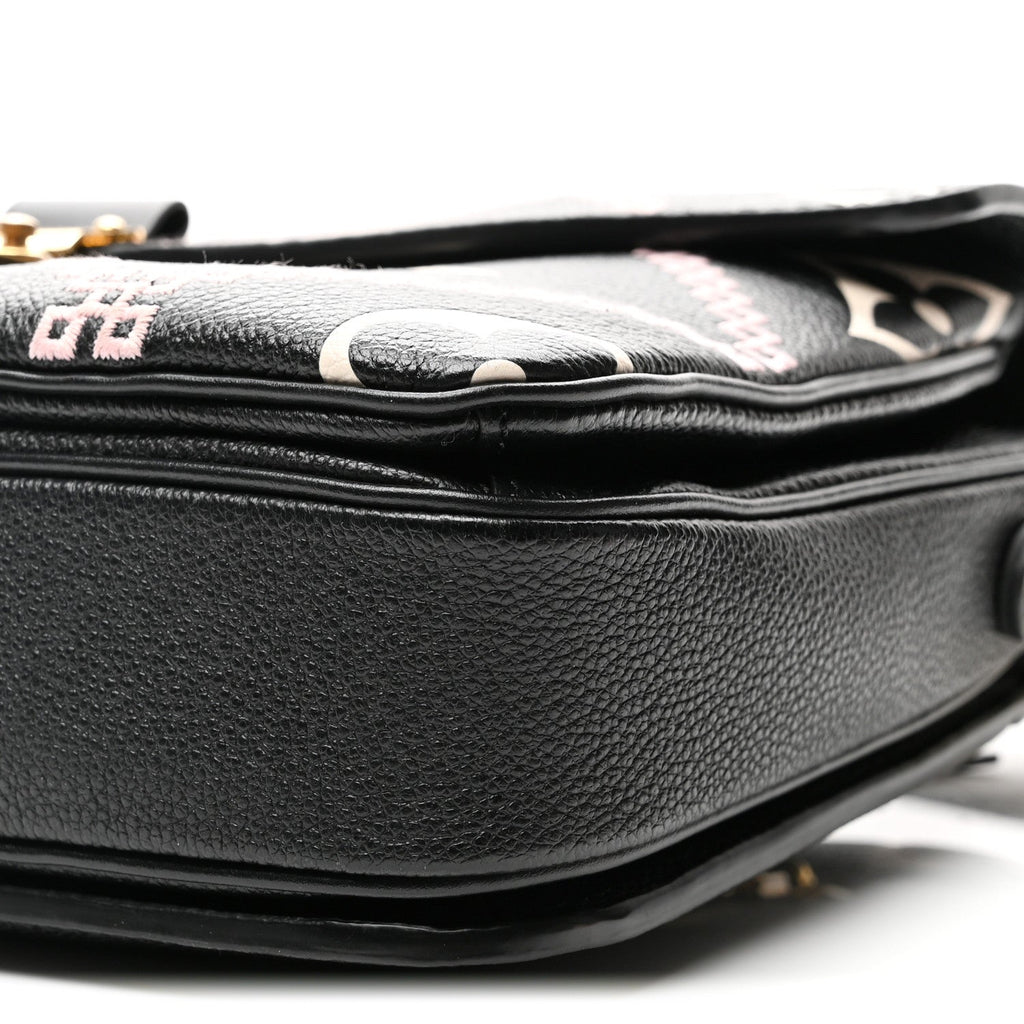 Louis Vuitton Empreinte Monogram Giant Broderies Pochette Metis Black