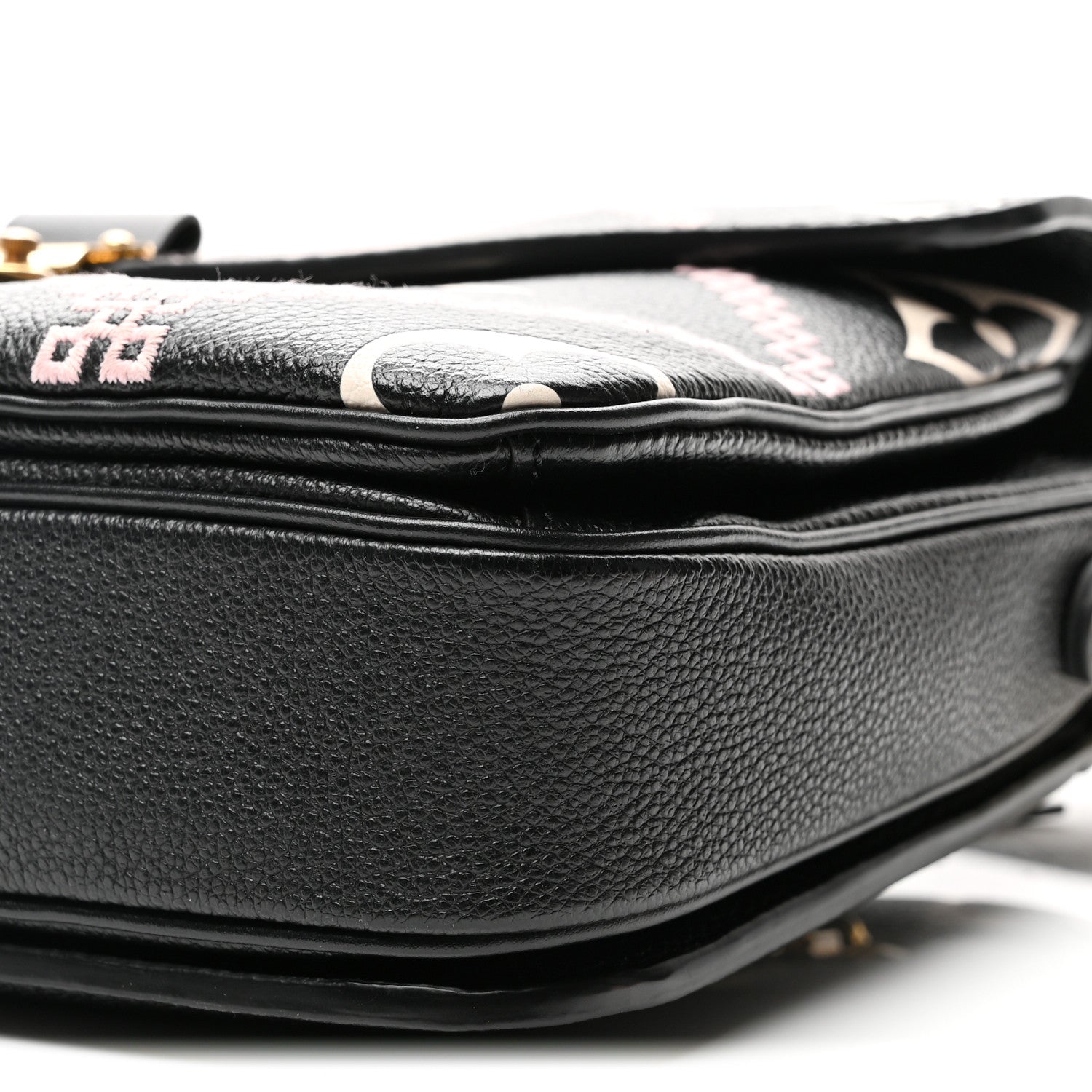 Louis Vuitton Empreinte Monogram Giant Broderies Pochette Metis Black