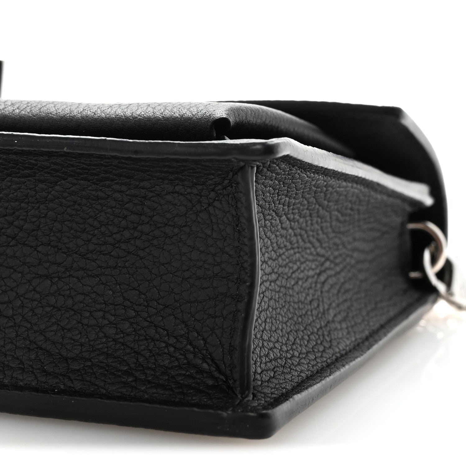 Louis Vuitton Soft Calfskin My Lockme Chain Pochette Black