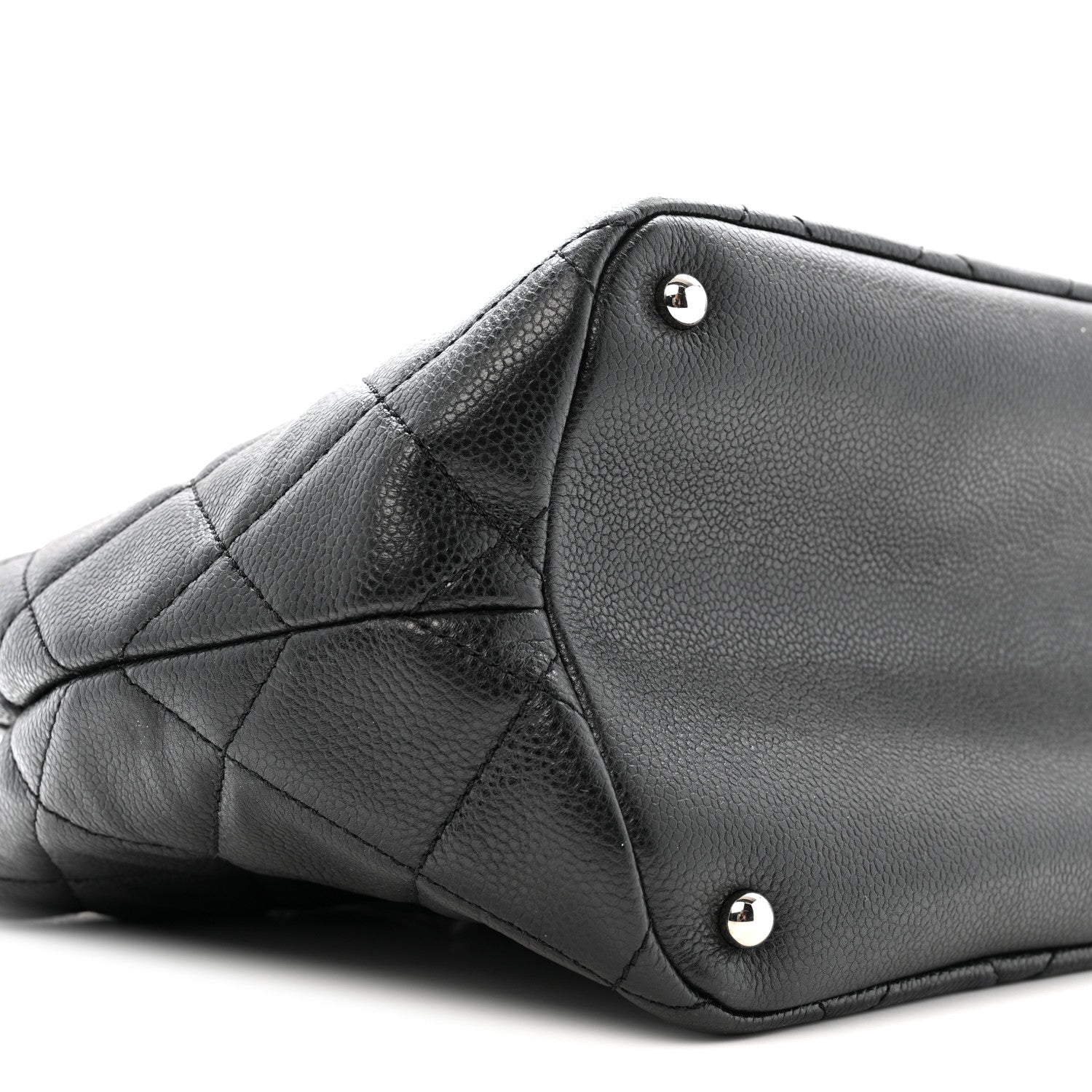 Chanel Caviar Quilted CC Timeless Soft Tote Black