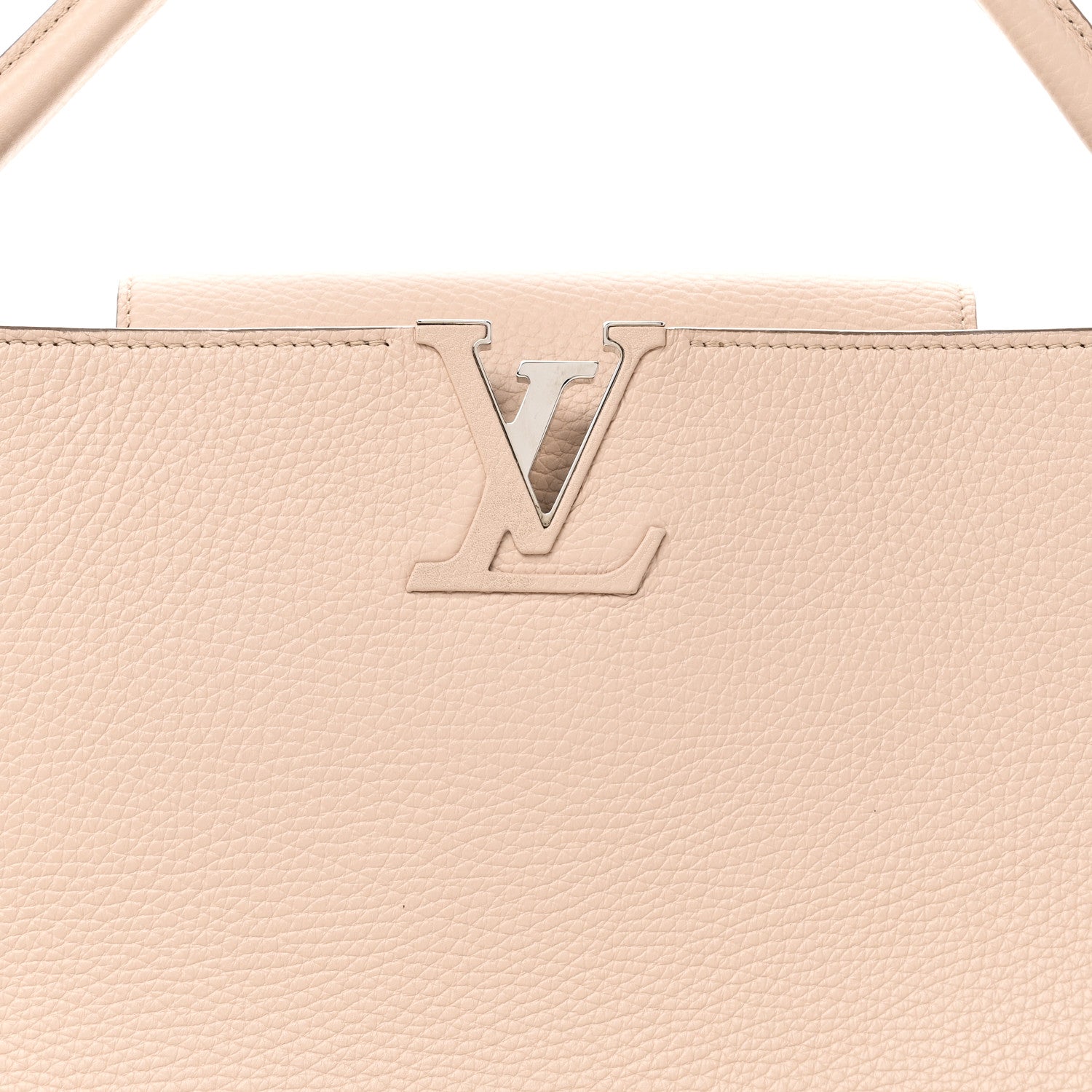 Louis Vuitton Taurillon Capucines MM Petale
