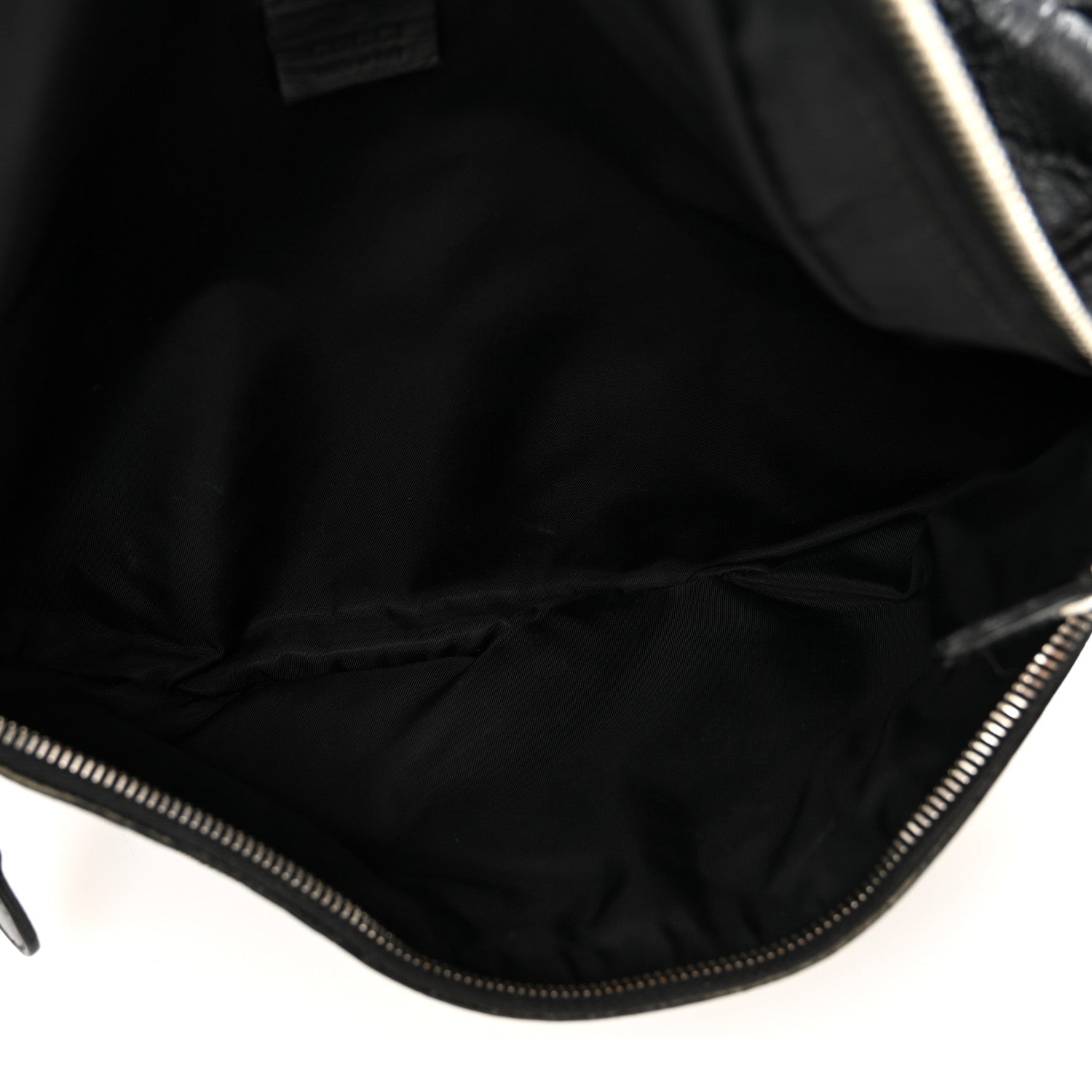 Gucci Guccissima Web Belt Bag Black