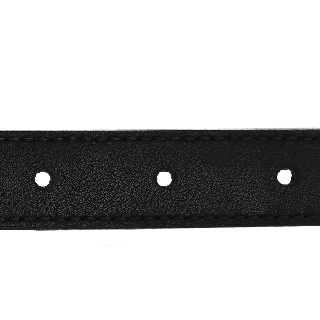 Gucci Calfskin Double G 20mm Belt 80 32 Black