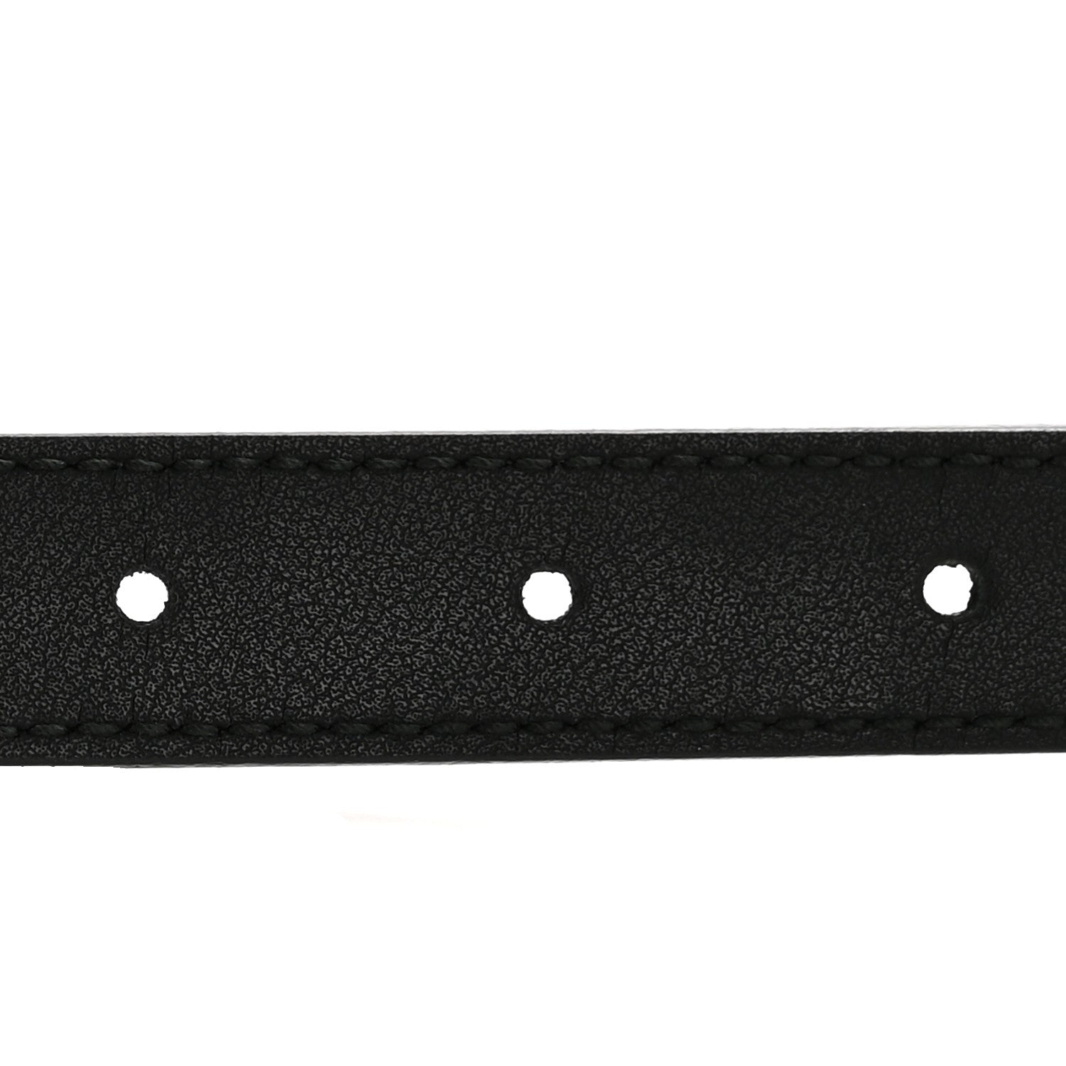 Gucci Calfskin Double G 20mm Belt 80 32 Black