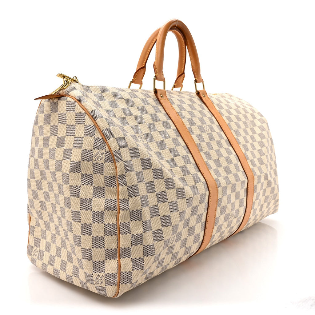 Louis Vuitton Damier Azur Keepall 50