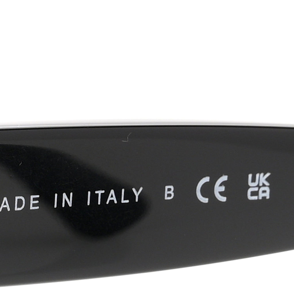 Acetate Square CC Heart Sunglasses 5478-A Black