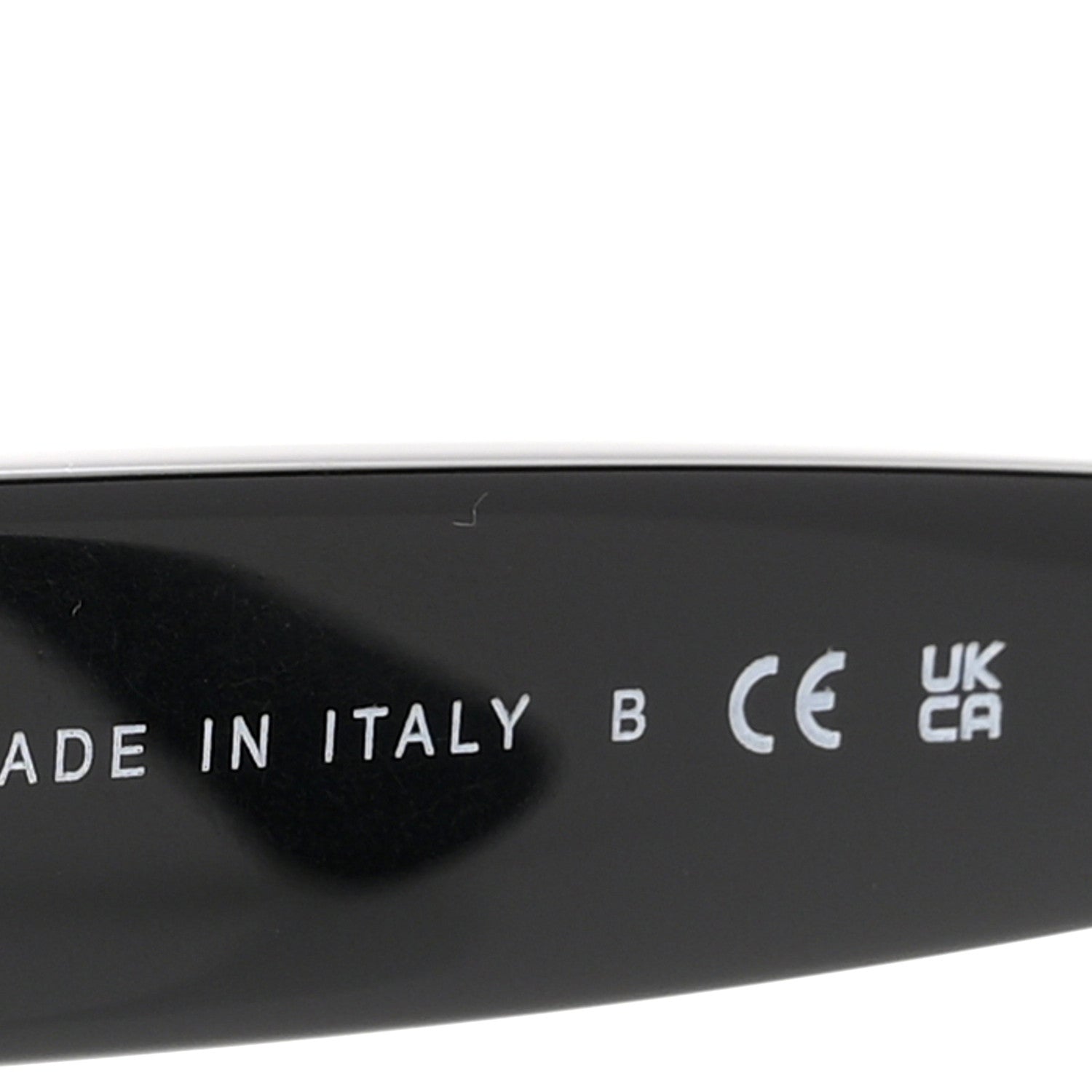 Acetate Square CC Heart Sunglasses 5478-A Black