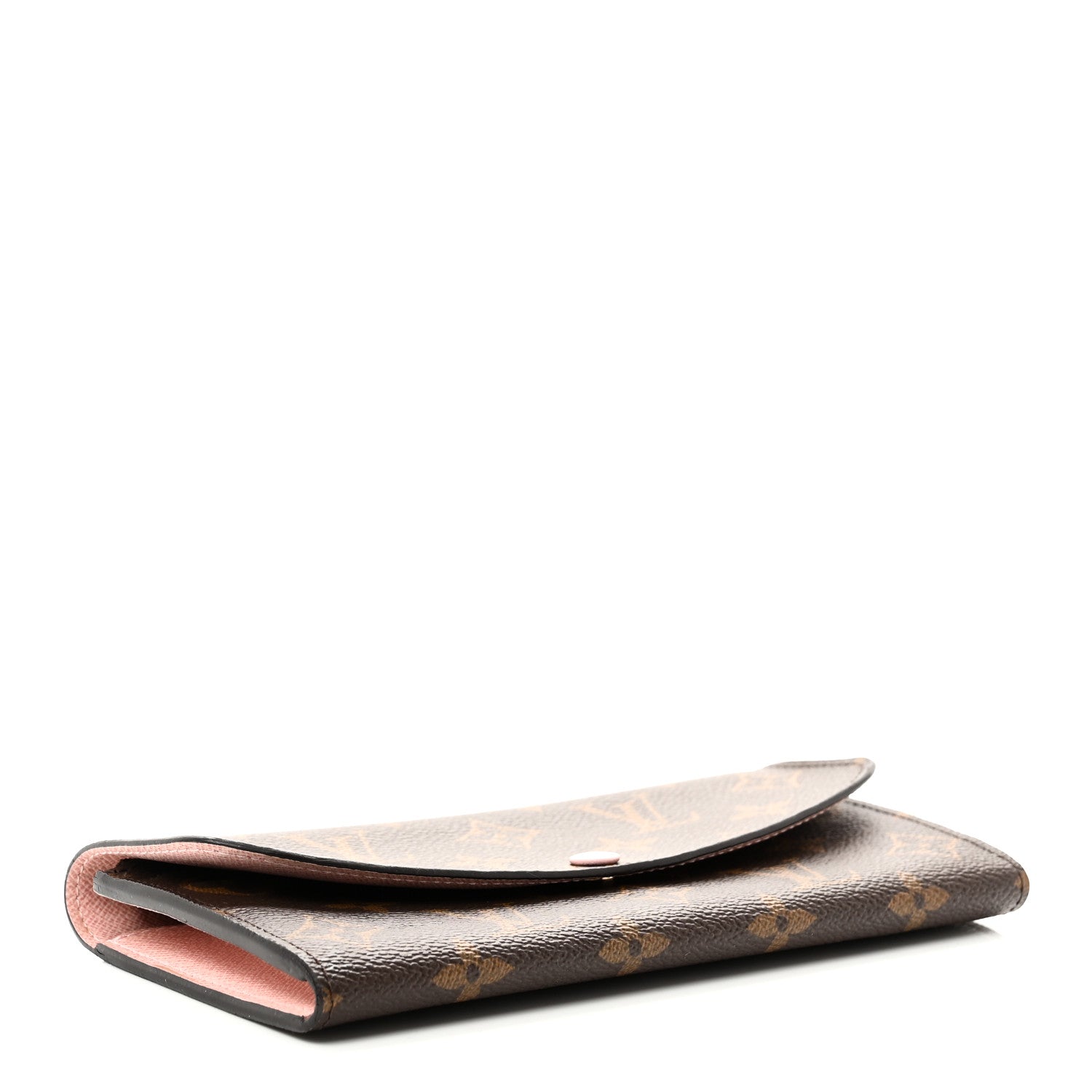 Louis Vuitton Monogram Emilie Wallet Rose Ballerine