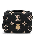 Louis Vuitton Empreinte Monogram Giant Pochette Metis Black Beige