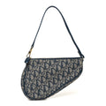 Christian Dior Monogram Mini Saddle Pochette Navy