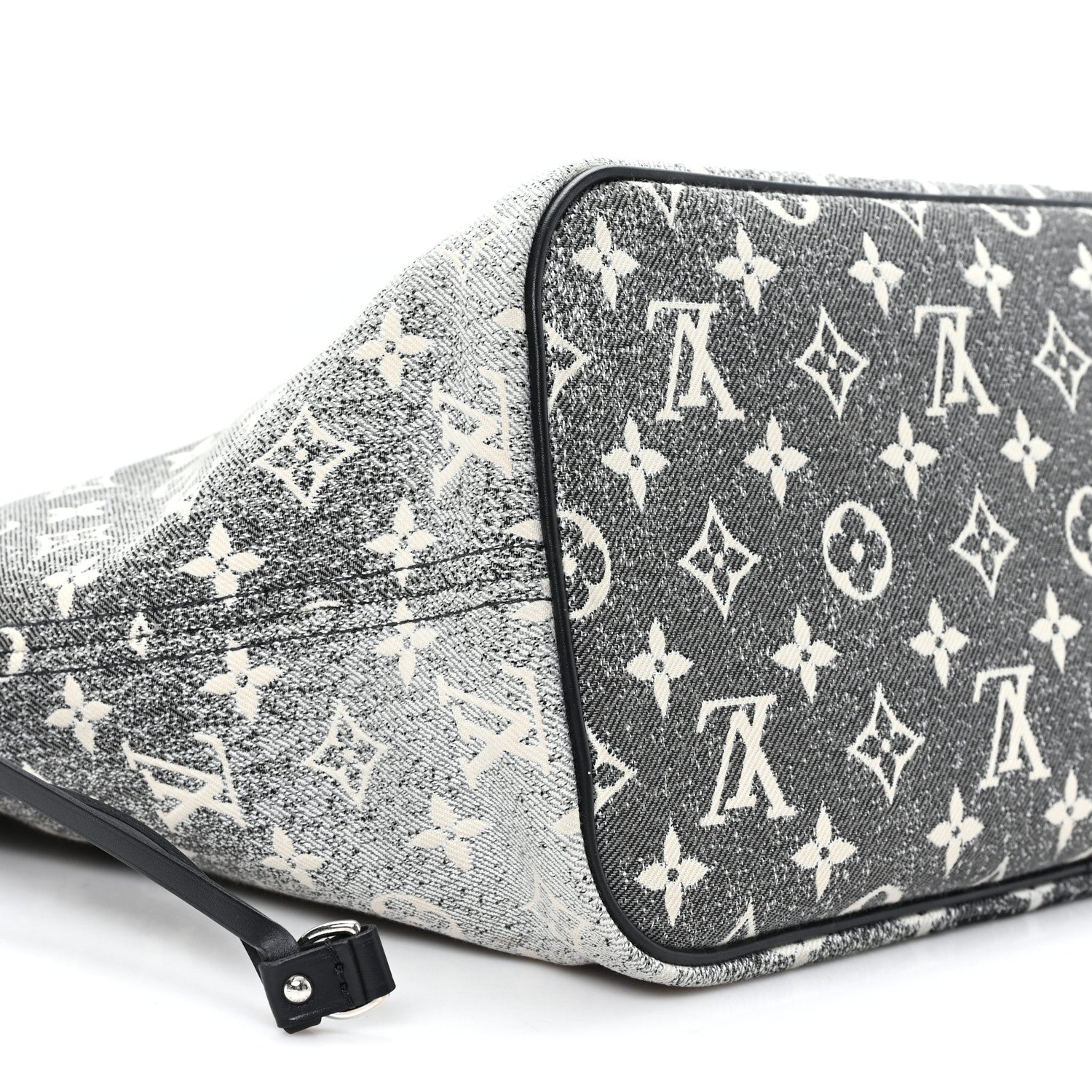 Louis Vuitton Denim Monogram Jacquard Neverfull MM Grey