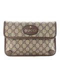 Gucci GG Supreme Monogram Neo Vintage Web Belt Bag Brown