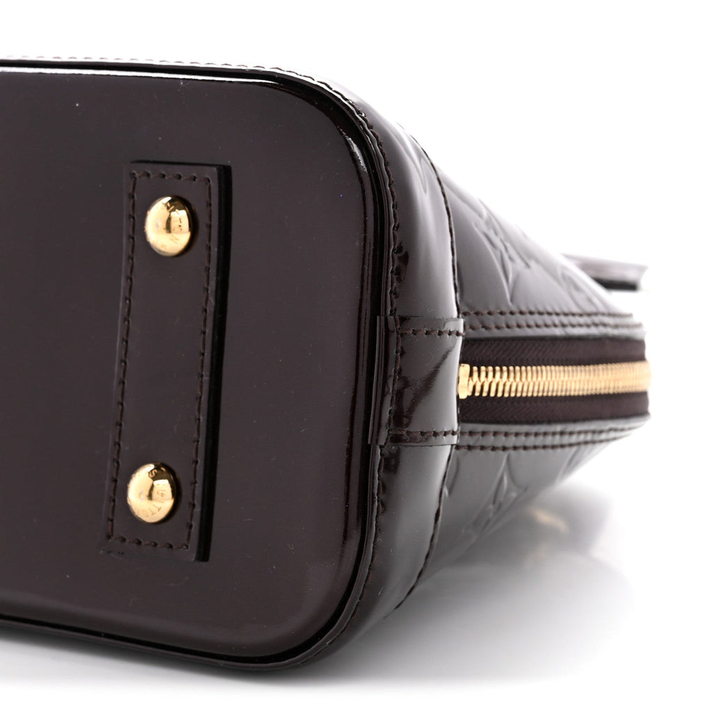 Louis Vuitton Vernis Alma BB Amarante