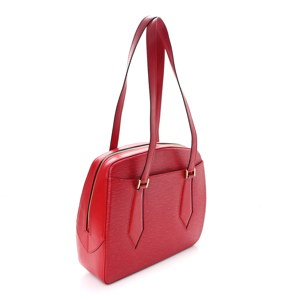 Louis Vuitton Epi Voltaire Castillan Red