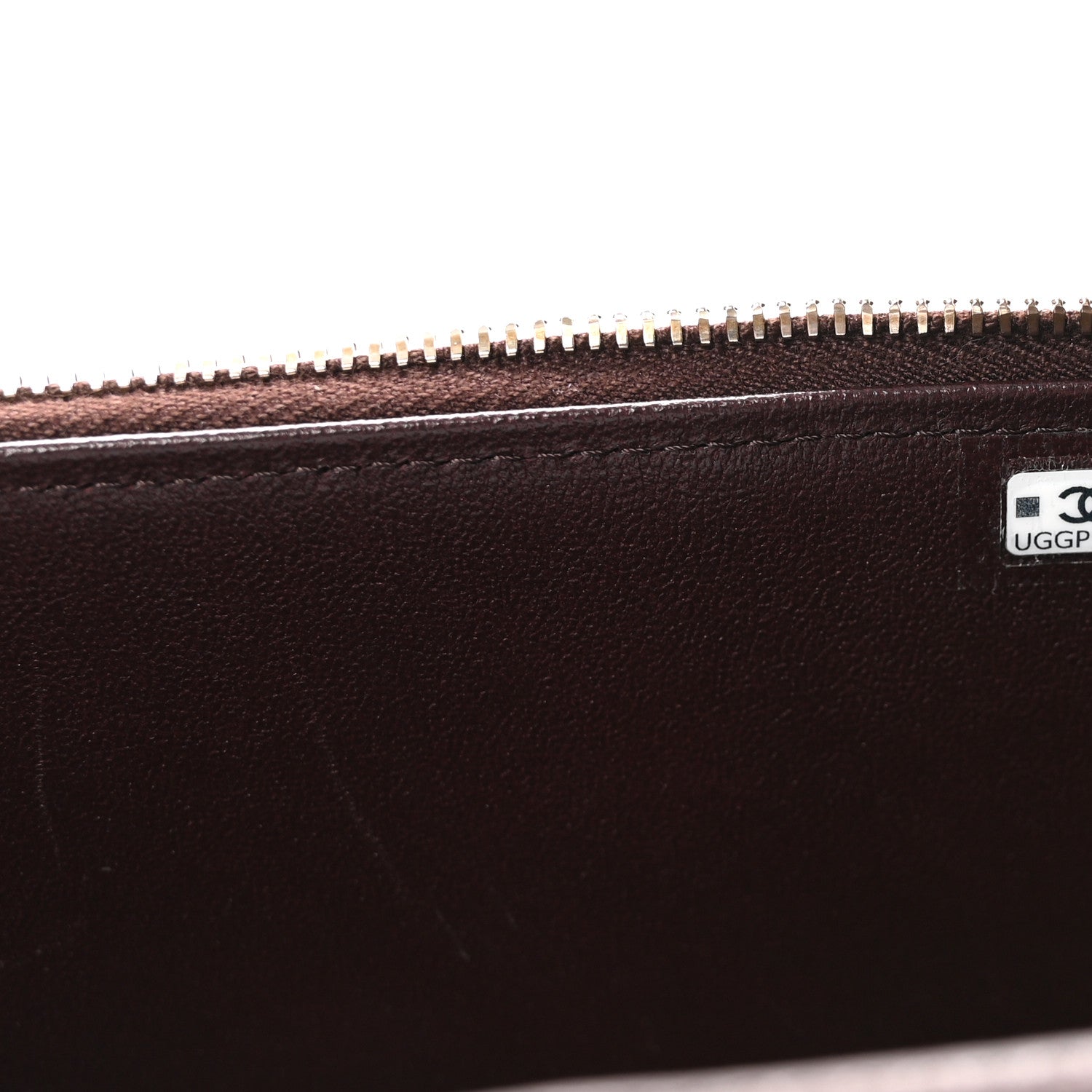 Chanel Lambskin Quilted Small Top Handle Vanity Case With Chain Dark Brown