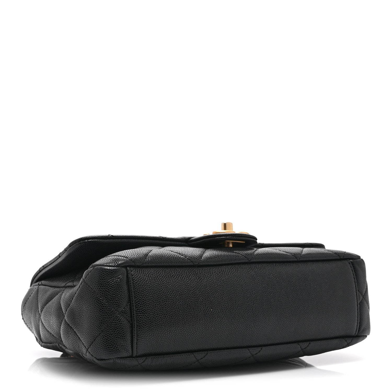 Chanel Caviar Quilted Medium Chain Flap  Black
