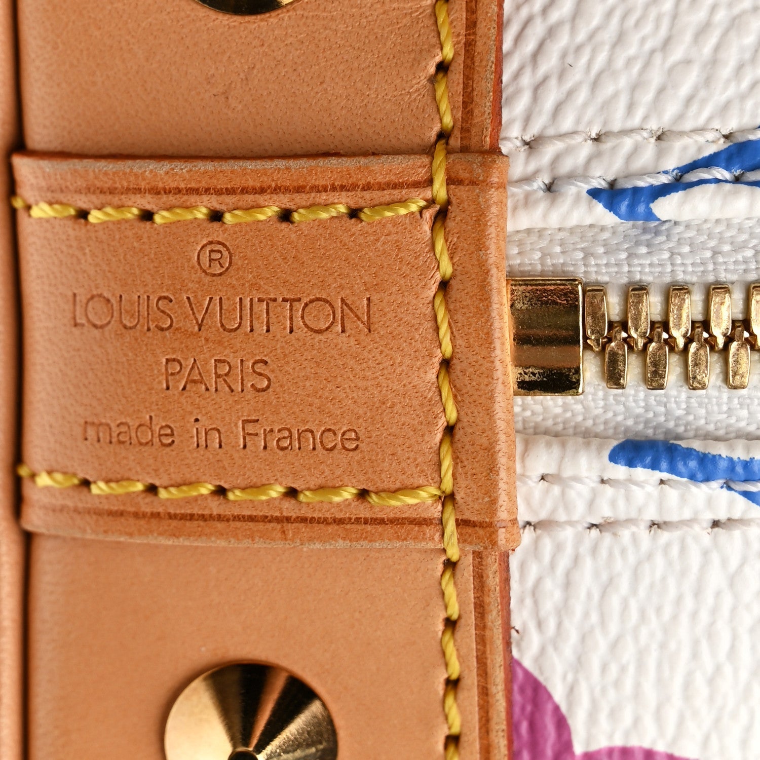 Louis Vuitton Monogram Multicolor Alma White