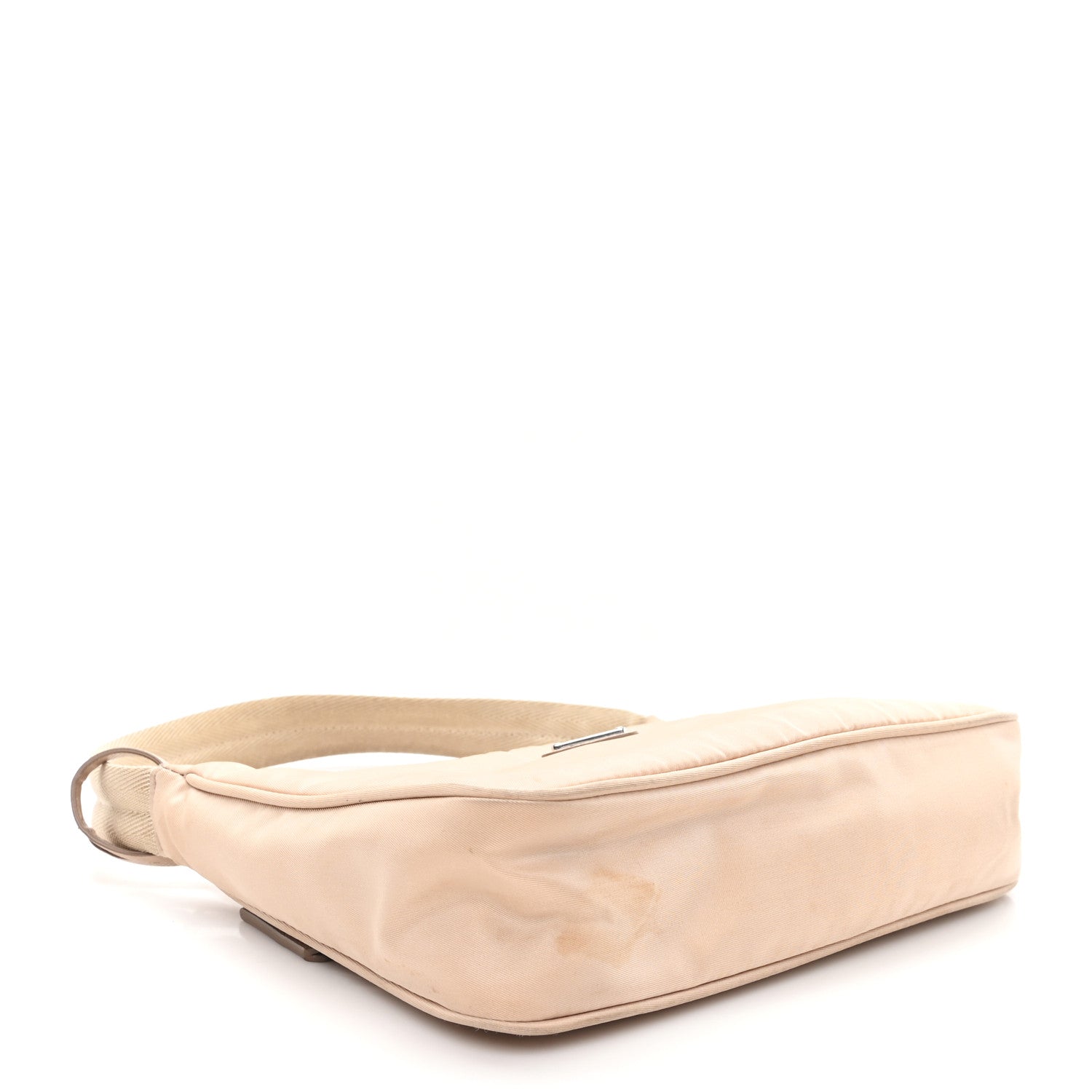 Prada Tessuto Nylon Mini Re-Edition 2000 Bag Cammeo