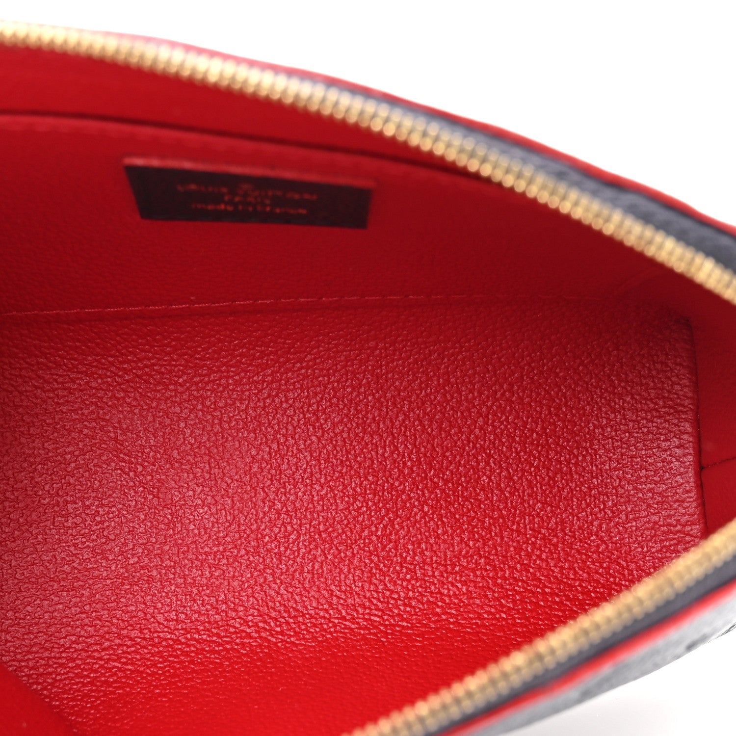 Louis Vuitton Empreinte Cosmetic Pouch Marine Rouge