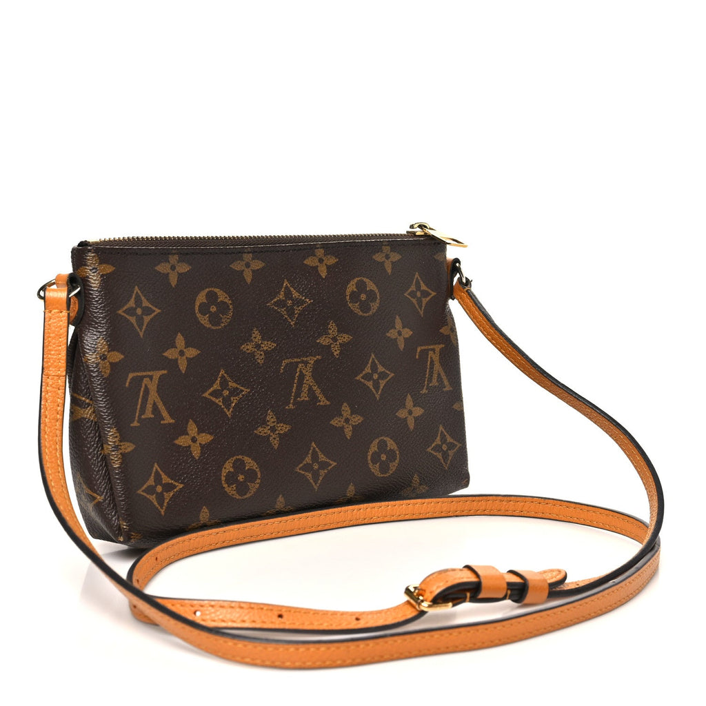 Louis Vuitton Monogram Pallas Uniformes Crossbody Safran