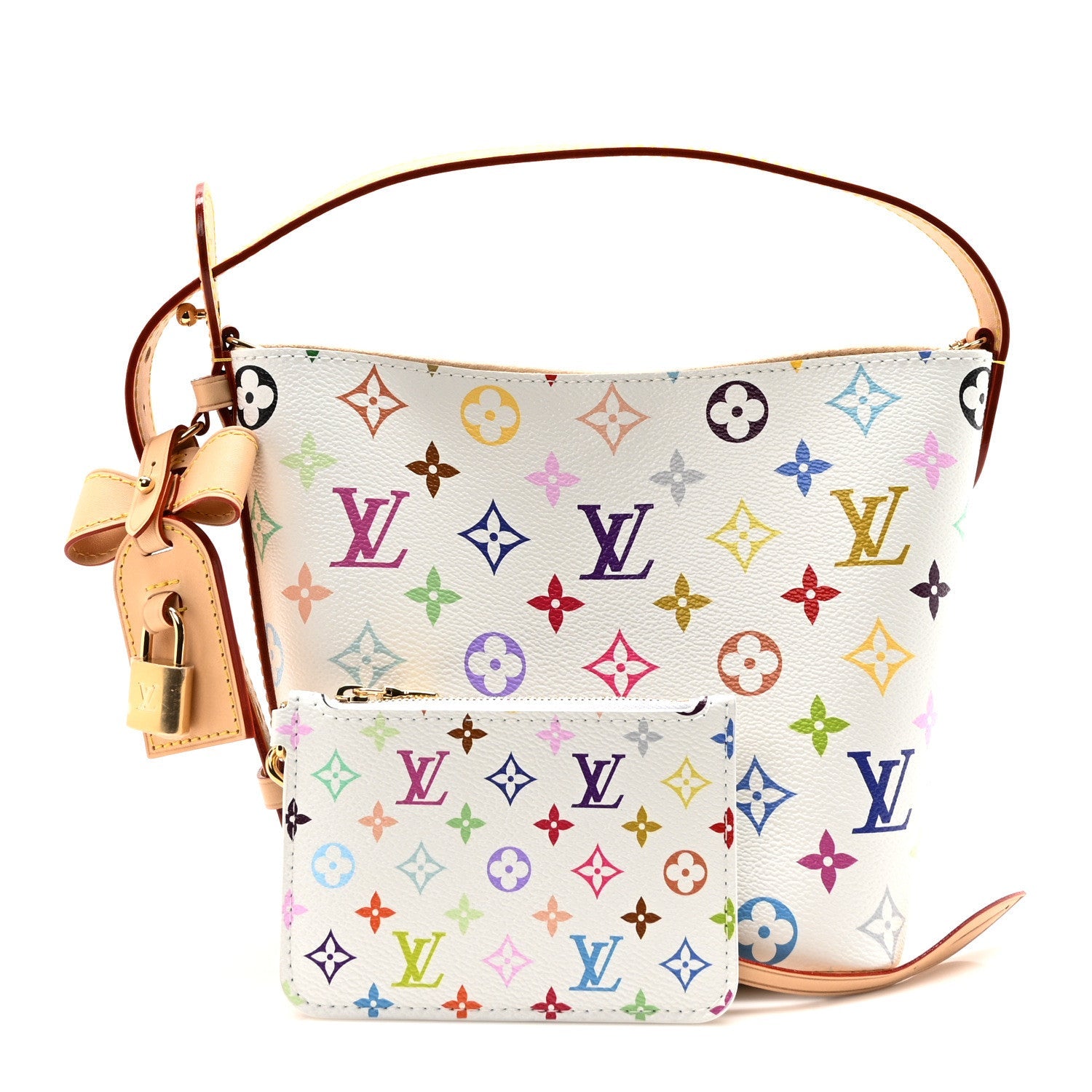 Louis Vuitton LV x TM Monogram Multicolor All In BB White