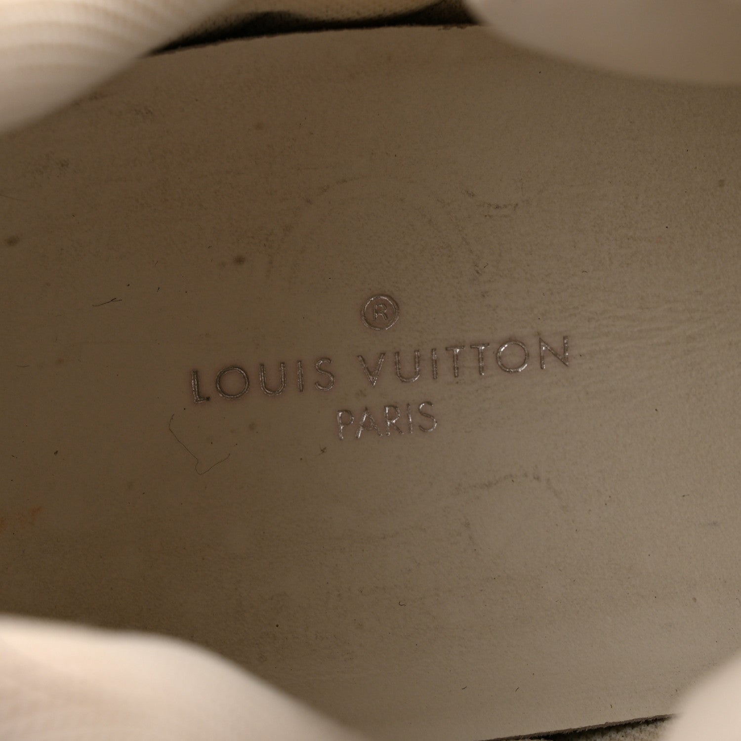 Louis Vuitton Metallic Calfskin Technical Nylon LV Archlight Sneakers 37 White Silver