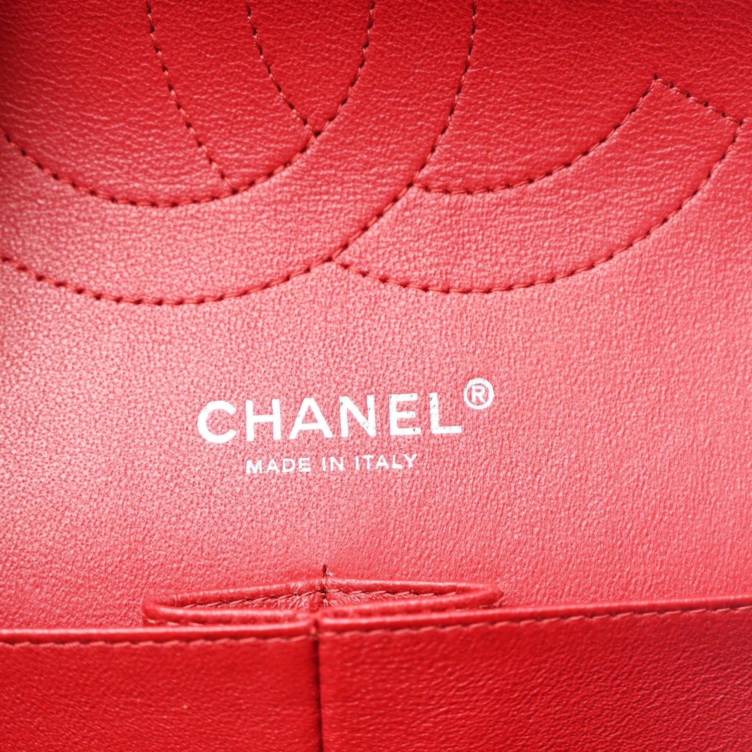 Chanel Caviar Quilted Jumbo Double Flap Red