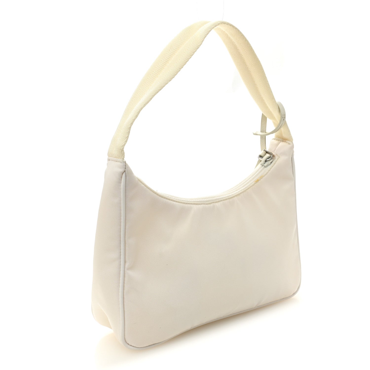 Prada Tessuto Nylon Mini Re-Edition 2000 Bag White