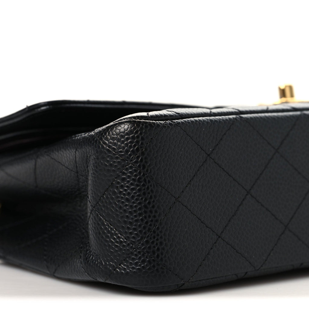 Chanel Caviar Quilted Medium Double Flap Black