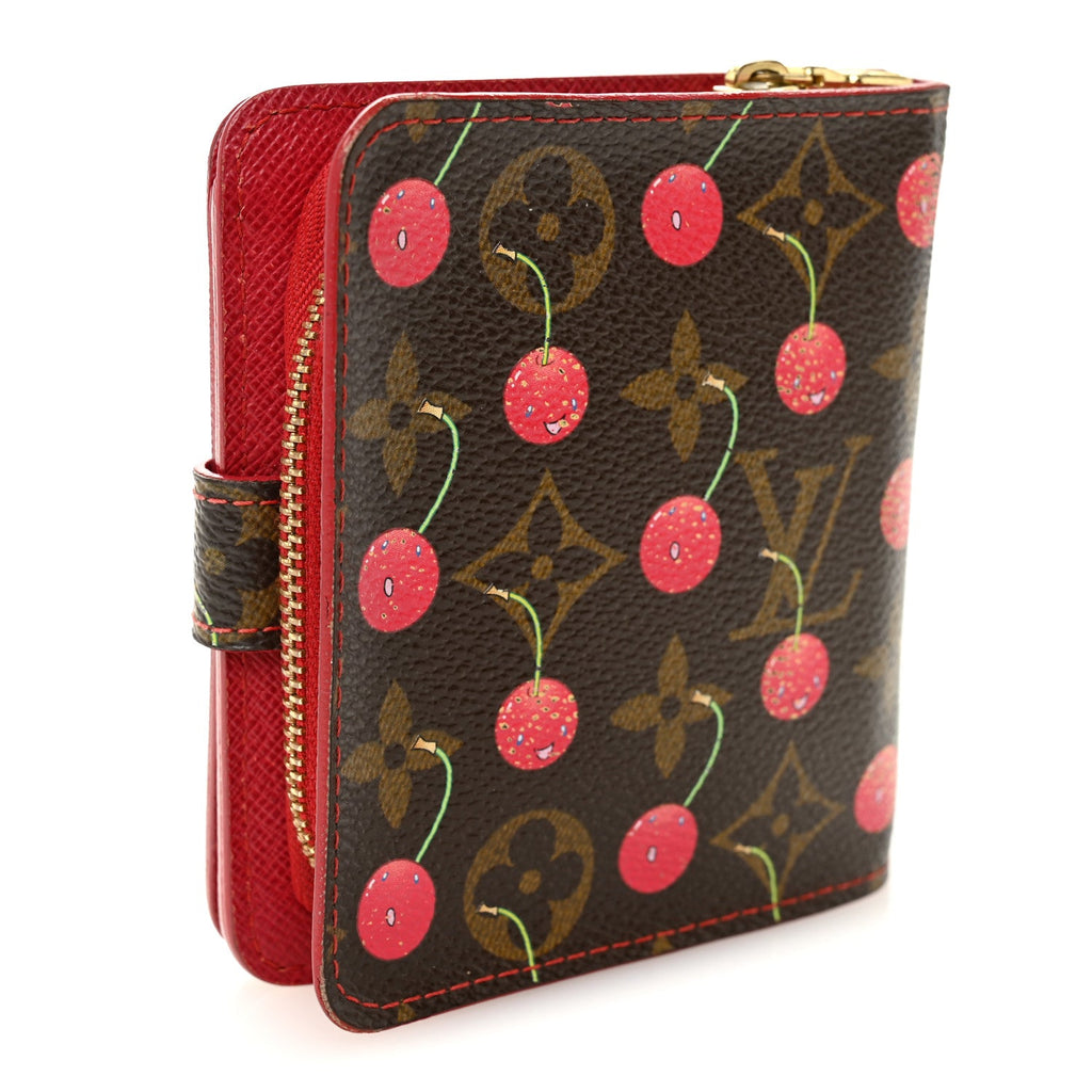 Louis Vuitton Monogram Cerises Compact Zippe Wallet