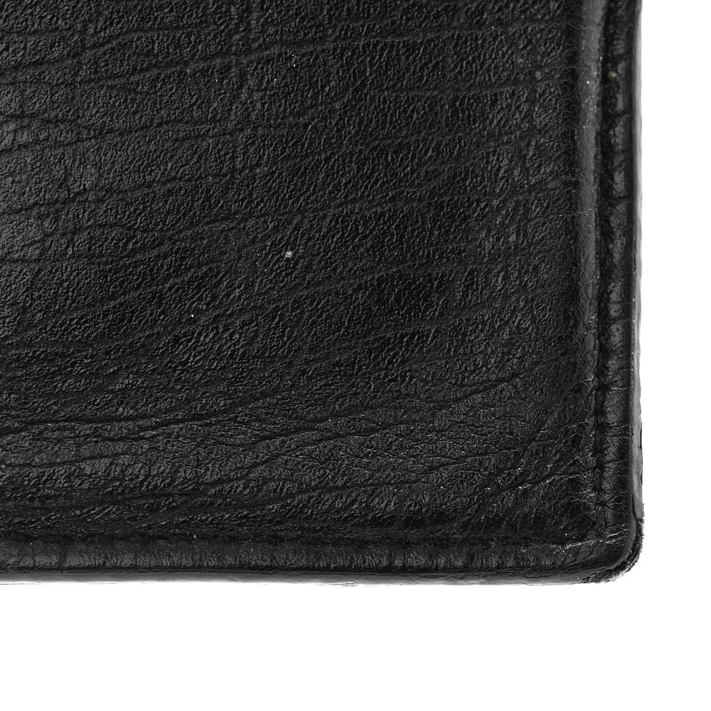 Gucci GG Supreme Monogram Bi-Fold Wallet Black