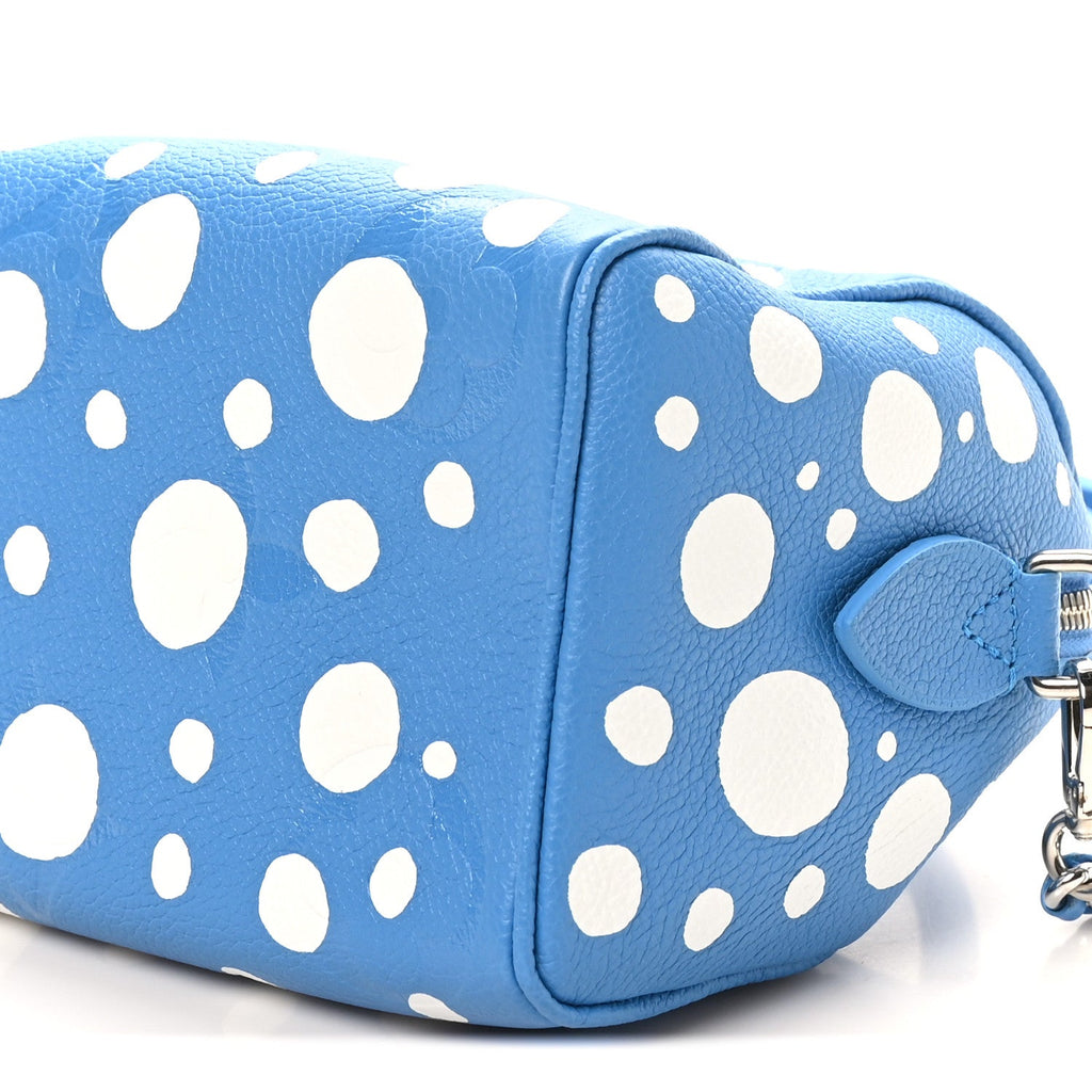 Louis Vuitton LV X YK Empreinte Speedy Bandouliere 20 Blue White