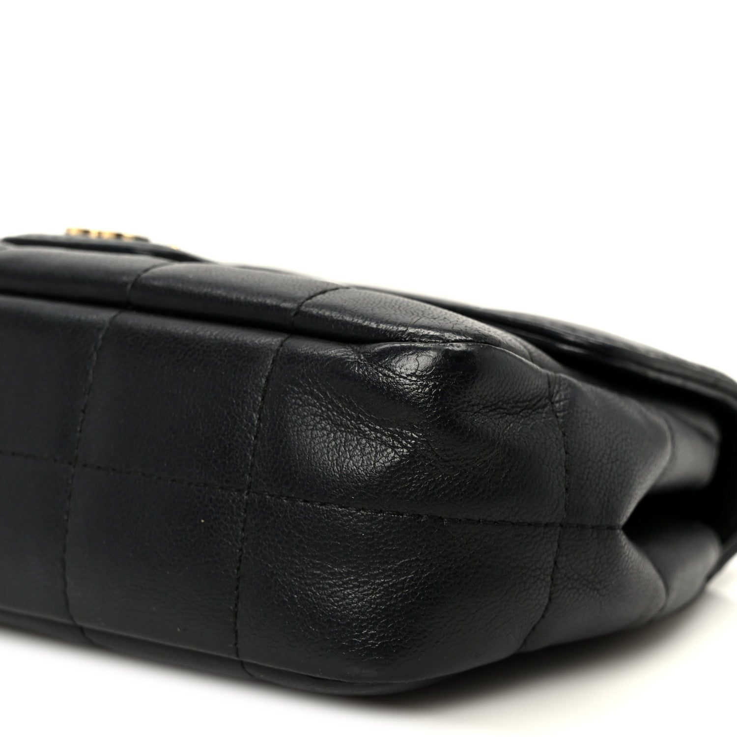 Chanel Lambskin Quilted Mini Chocolate Bar Flap Black
