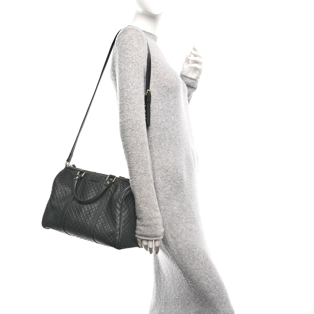 Gucci Microguccissima Medium Joy Boston Black