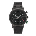 Gucci PVD Stainless Steel 44mm 101M G-Chrono Quartz Watch Black