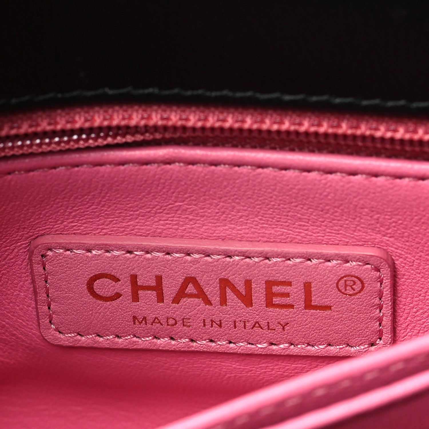 Chanel Goatskin Quilted Rainbow Extra Mini Coco Handle Flap Black