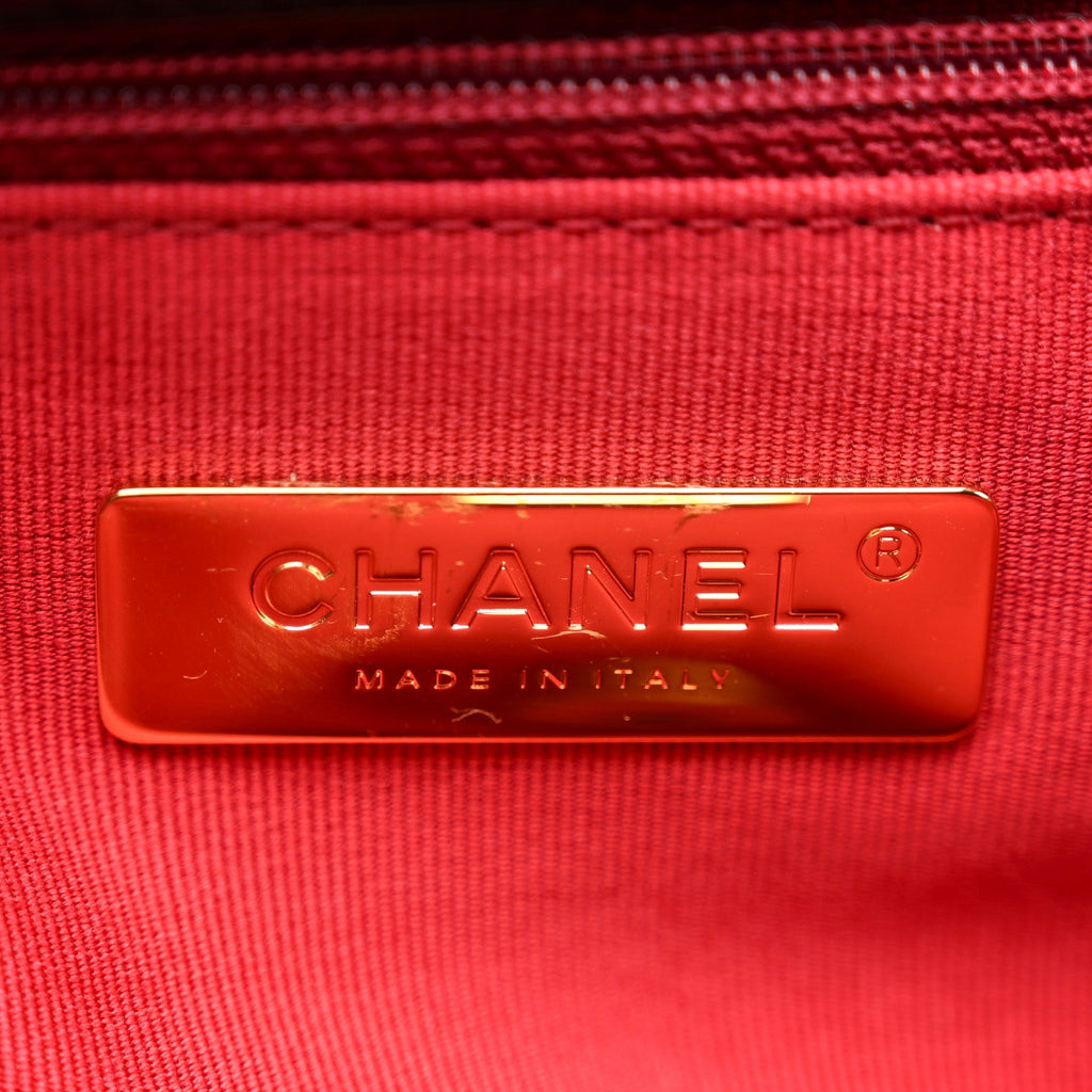 Chanel Lambskin Quilted Medium Chanel 19 Flap Black
