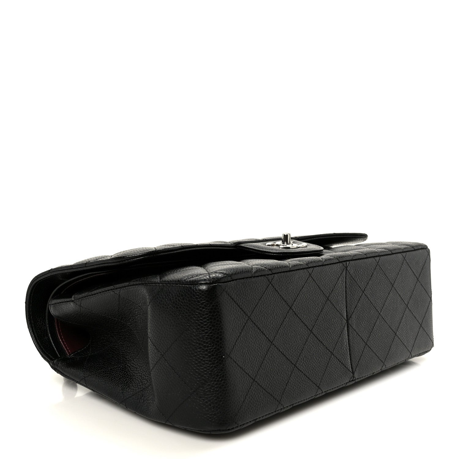 Chanel Caviar Quilted Jumbo Double Flap Black