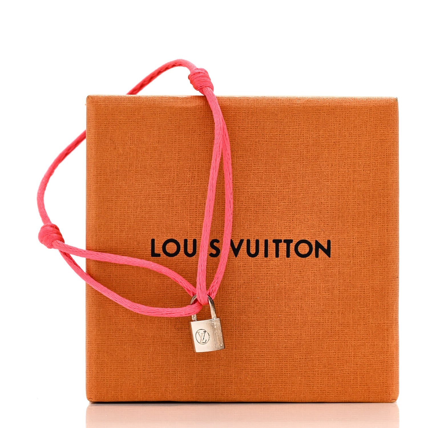 Louis Vuitton X UNICEF Sterling Silver Lockit Bracelet Freesia