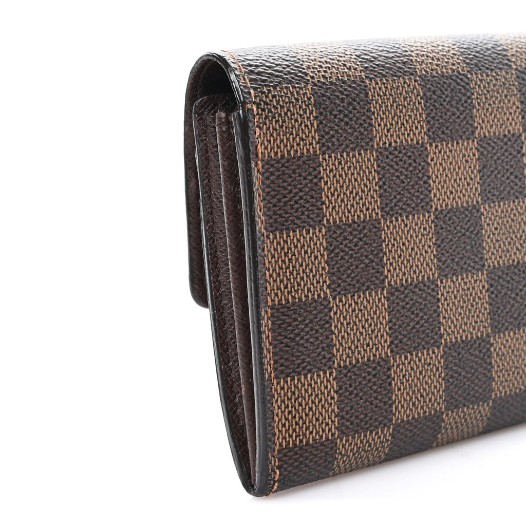Louis Vuitton Damier Ebene Sarah Wallet