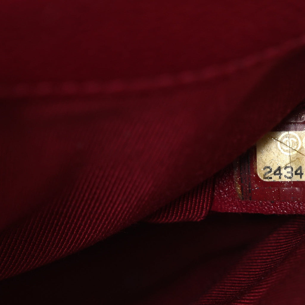 Chanel Caviar Mini Carry Around Flap Bag Red