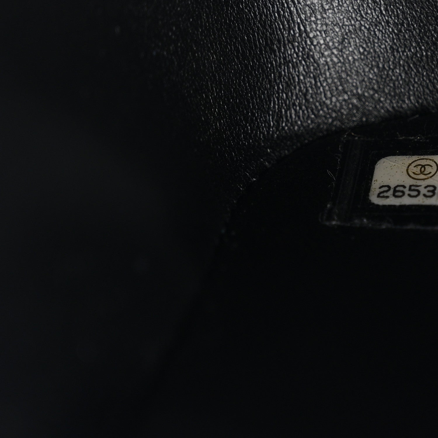 Chanel Lizard Mini Rectangular Flap Black