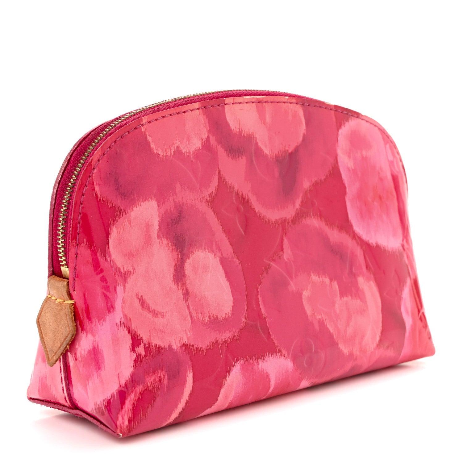 Louis Vuitton Vernis Ikat Cosmetic Pouch Rose Indien