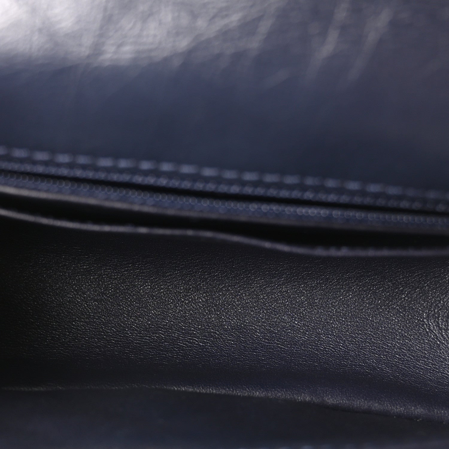 Chanel Aged Calfskin Quilted 2.55 Reissue Mini Flap Navy