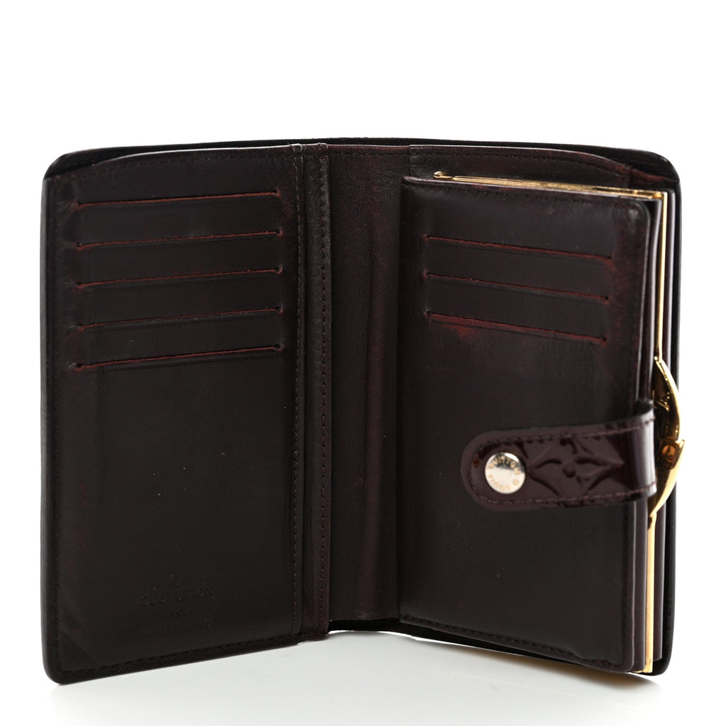 Louis Vuitton Vernis French Purse Wallet Amarante