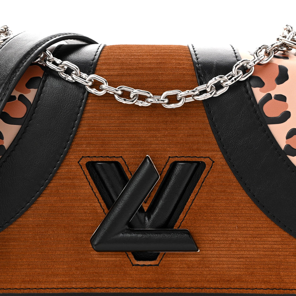 Louis Vuitton Calfskin Monogram Wild at Heart Twist Shoulder Bag MM