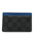 Louis Vuitton Damier Graphite Card Holder Blue