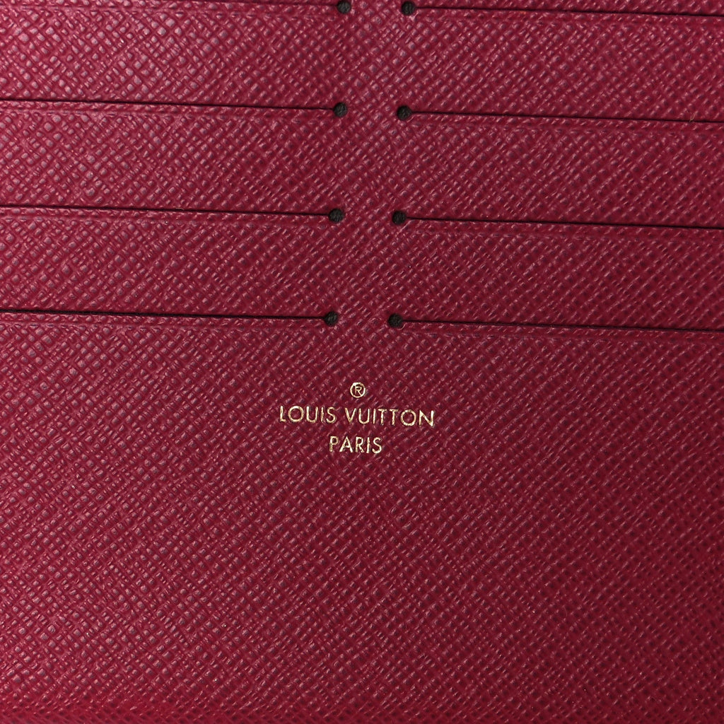 Louis Vuitton Monogram Pochette Felicie Chain Wallet Fuchsia