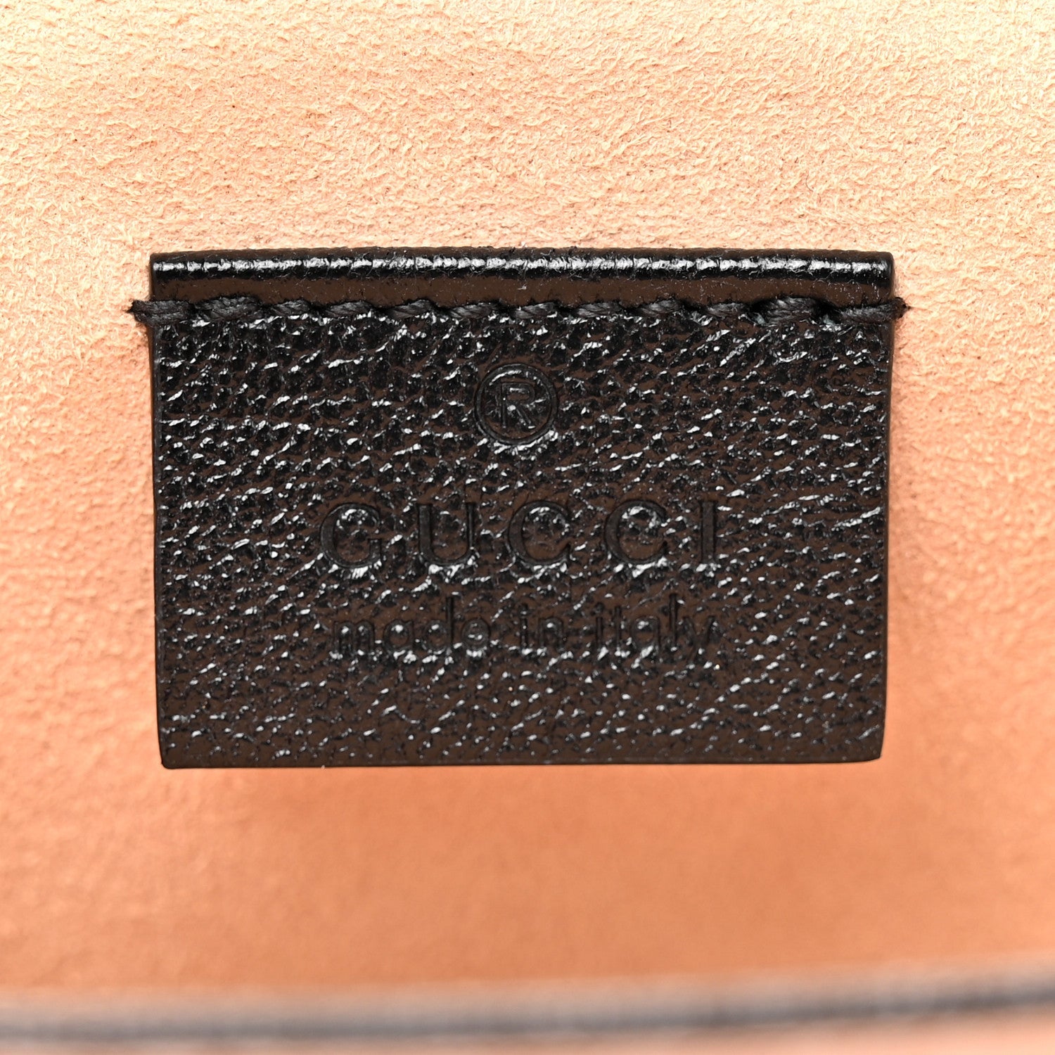 Gucci GG Supreme Monogram New Sakai Lux Calfskin Mini Padlock Flap Pocket Shoulder Bag Beige Ebony Black Cuir